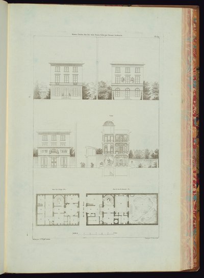 Ciltli Baskı (Fransa) by Engraved by Charles Nicolas Ransonnette
