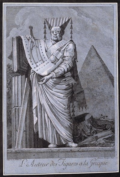 Yunan Tarzı Mimar, 1771 by Ennemond Alexandre Petitot