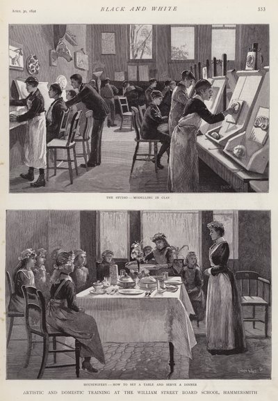 William Street Board School, Hammersmith, Londra