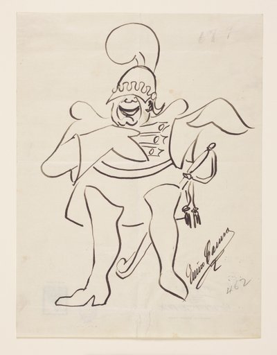 Enrico Caruso, "Carmen" de Don José rolünde by Enrico Caruso