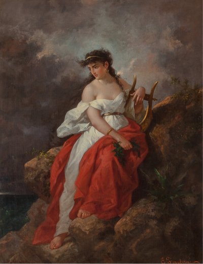 Muse Terpsichore. by Enrico Fanfani