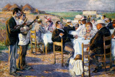 Şişman ve zayıf (1899, tuval üzerine yağlı boya) by Enrico della Lionne