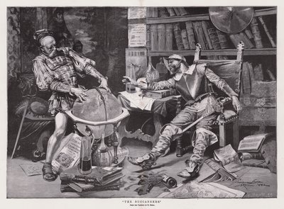 "Korsanlar" (gravür) by Enrique Serra