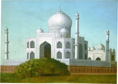 Tac Mahal, 1860-1880 civarı (tuval üzerine yağlıboya) by Erastus Salisbury Field
