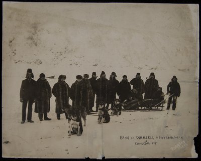 Kanada Ticaret Bankası Yeni Yıl Partisi, Dawson, YT, fotoğrafçı, Hegg & Co., tarihsiz (s/b fotoğraf) by Eric A. Hegg