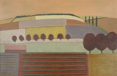 Roussillon Manzarası by Eric Contemporary Artist Hains