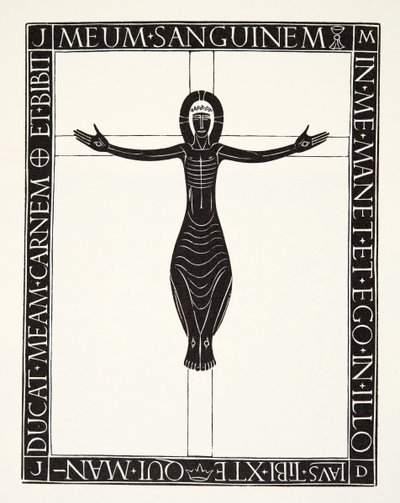 Haç by Eric Gill