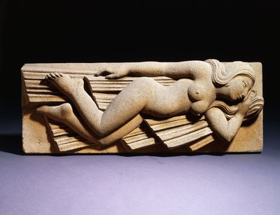 Heykel Modeli: Güney Rüzgarı by Eric Gill