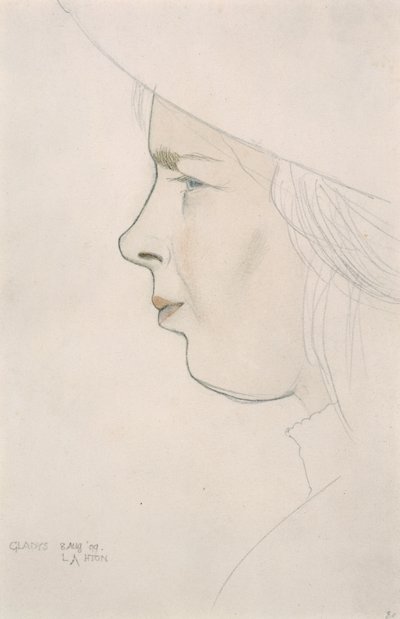 Sanatçının kız kardeşi Gladys Laughton