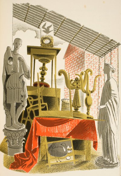 Antika Dükkanı, J.M. Richards tarafından 
