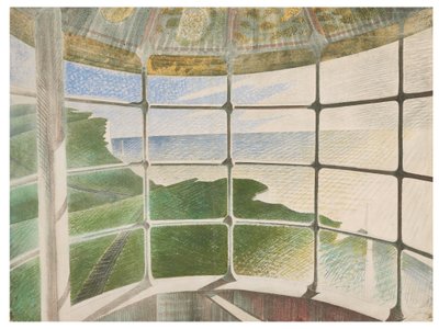 Beachy Head Deniz Feneri by Eric Ravilious