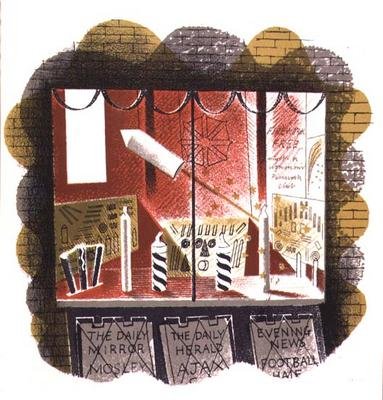 The Newsagent, Curwen Press tarafından basıldı, High Street