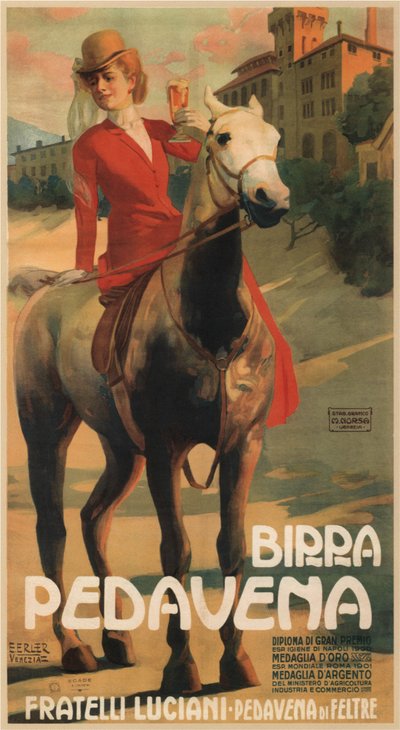 Pedavena birası, 1900