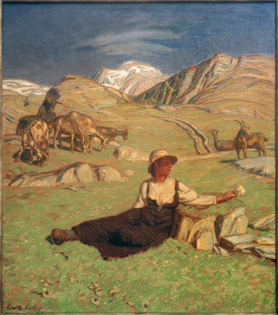 ilk yeşilde by Erich Erler Samaden