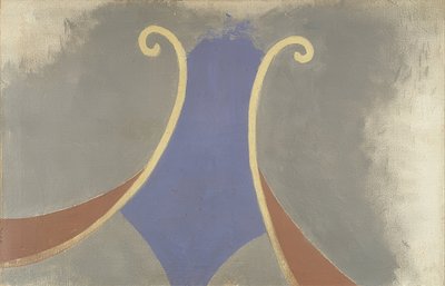 Die Flamme I. (De vlam I). 1914 by Erich Wichman
