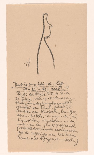 karikatür figürü İdealistler II ve İleri Notlar (orijinal seri başlığı) by Erich Wichmann