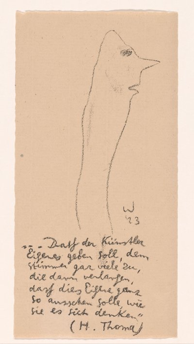 karikatür figürü by Erich Wichmann