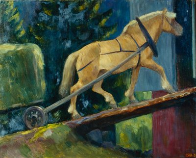 ahır köprüsü by Erik Theodor Werenskiold