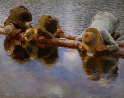 suya bakmak by Erik Theodor Werenskiold