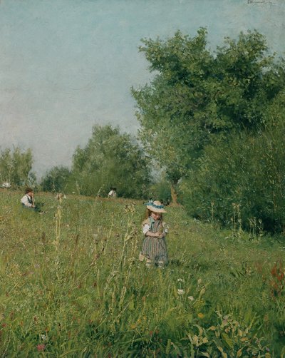güneş ışığı by Erik Theodor Werenskiold