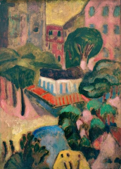 Şehir manzarası by Erma Bossi