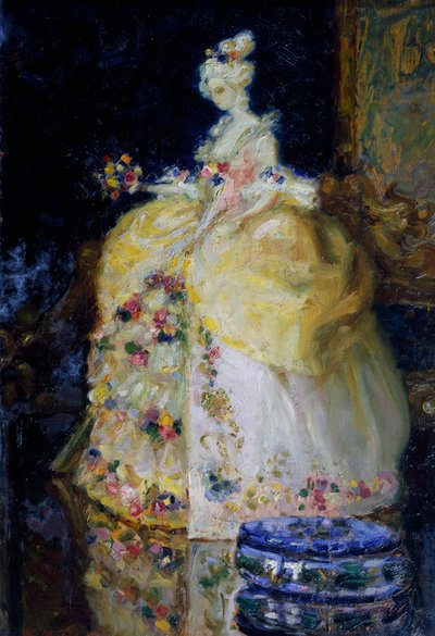 On sekizinci yüzyıl hanımı, Erminia Bruni Menin (1870-1904). İtalya, 20. yüzyıl. by Erminia Bruni Menin