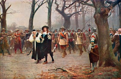 Kral Charles I idamına giderken by Ernest (after) Crofts