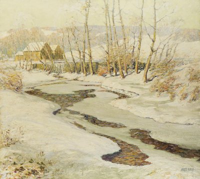 Değirmen Çayı (masonit üzerine yağ) by Ernest Albert