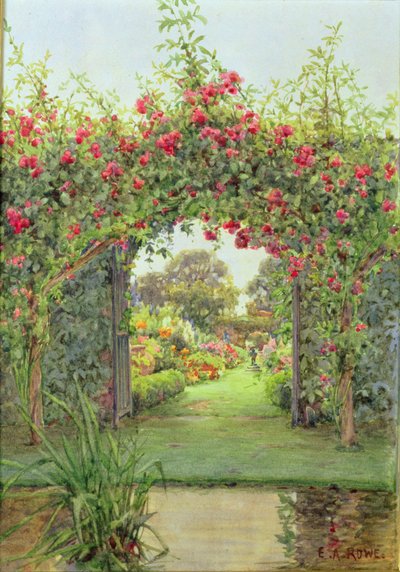 Kızıl Rambler, Harleyford Malikanesi, Marlow by Ernest Arthur Rowe