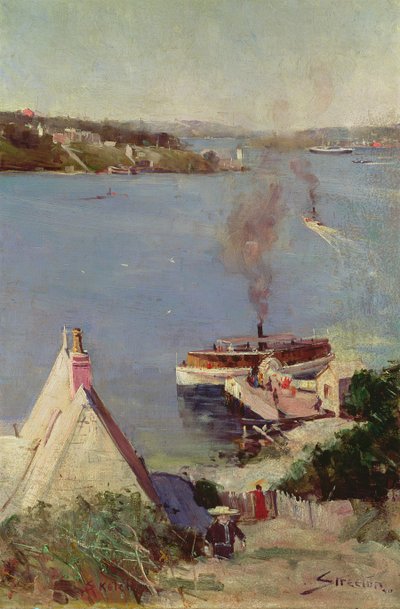 McMahons Noktası Feribotu by Arthur Streeton