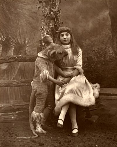 Alice ve fındık faresi, 1887 by Ernest Barraud