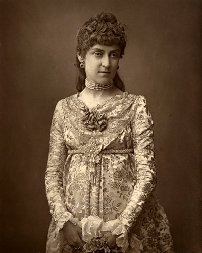 Angela Fenton, İngiliz aktris, 1887. by Ernest Barraud