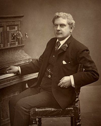 Arthur Cecil, İngiliz aktör, komedyen, oyun yazarı ve tiyatro yöneticisi 1887. by Ernest Barraud
