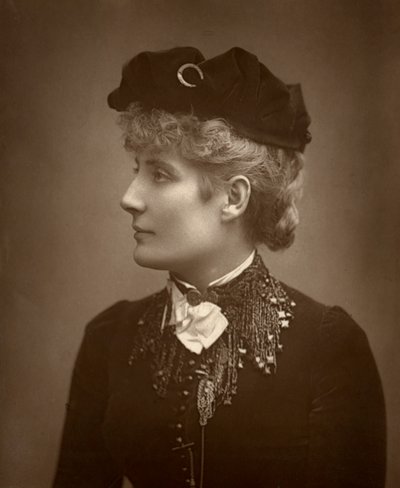Harriett Jay, İngiliz yazar ve oyun yazarı, 1888 by Ernest Barraud