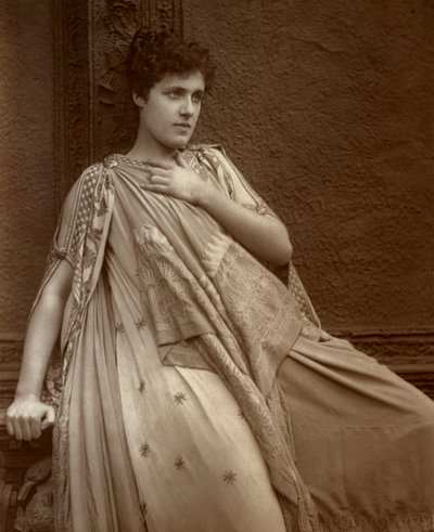 Julia Neilson, İngiliz aktris, 1888. by Ernest Barraud