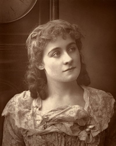Kate Rorke, İngiliz aktris, Sophia, 1887 by Ernest Barraud