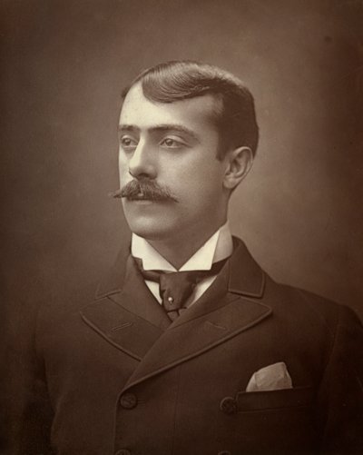 Laurence Cautley, İngiliz aktör, 1887 by Ernest Barraud