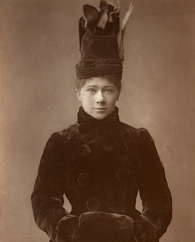 Marie Tempest, İngiliz aktris ve şarkıcı, 1888. by Ernest Barraud