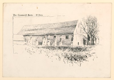Cromwell Barn, St. Ives by Ernest Clifford Peixotto