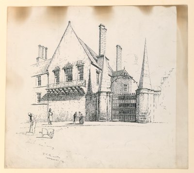Moray Evi, Edinburg by Ernest Clifford Peixotto