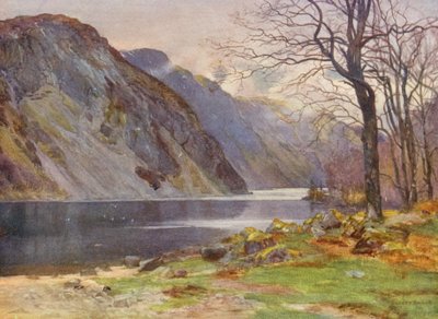 Brander Geçidi (renkli taş baskı) by Ernest Edward Briggs