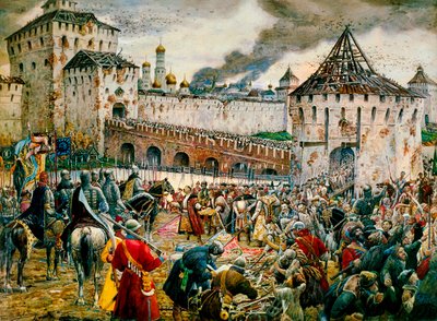 Polonyalı işgalcilerin Moskova Kremlin