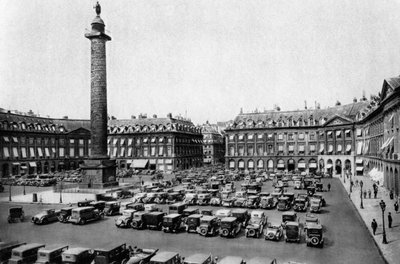 Place Vendome ve Napolyon