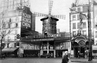 Moulin Rouge, Paris, 1931 by Ernest Flammarion