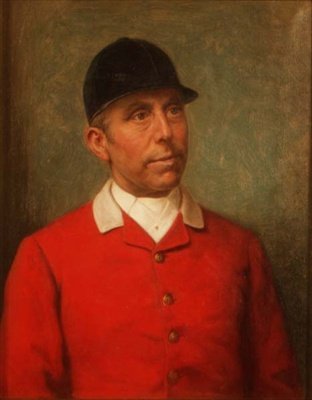 Huntsman, Pytchley Hunt Ustası olduğuna inanılan by Ernest Gustave (attr. to) Girardot