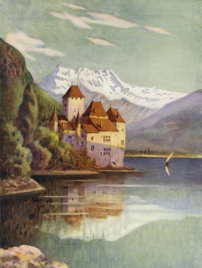 Chillon Kalesi by Ernest Hasseldine