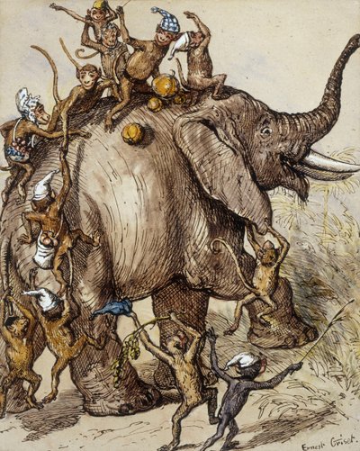 Maymun Kapari by Ernest Henry Griset