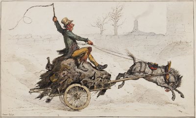 Off Home (kağıt üzerinde mürekkep ve wc) by Ernest Henry Griset