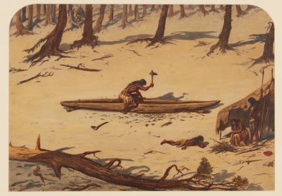 Tarih Öncesi Kamp, 1871 by Ernest Henry Griset