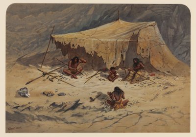 Tarih Öncesi Kamp, 1871 by Ernest Henry Griset
